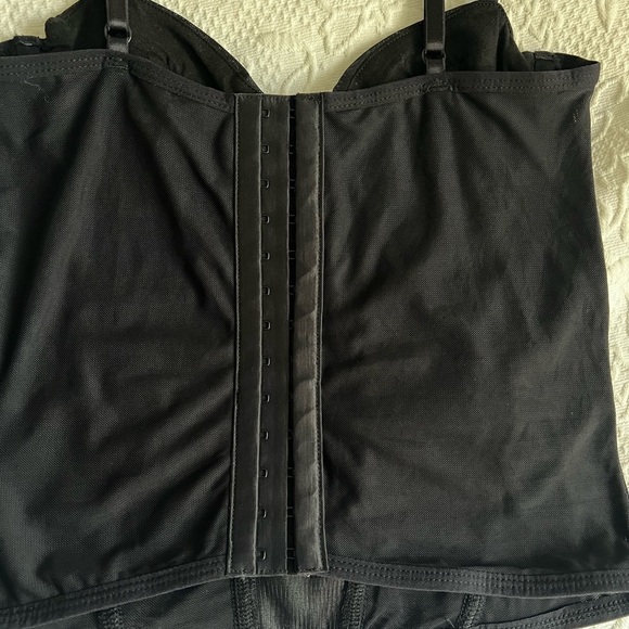 Black Women's Corset Top - Picture 7 of 7